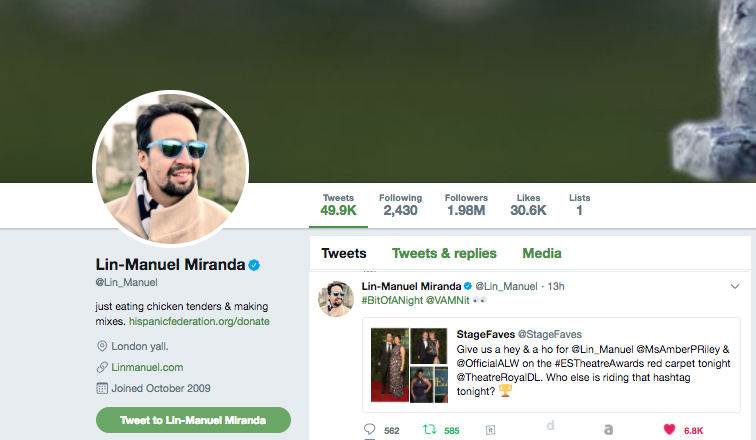 did-lin-manuel-miranda-announce-his-wife-s-pregnancy-via-stagefaves-the-eyes-have-it