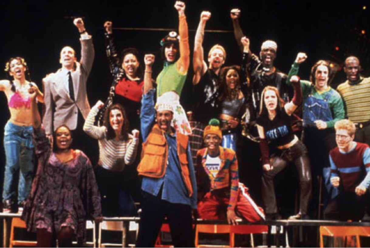 blastfromthepast-the-original-broadway-cast-of-rent-perform-at-the-1996-tony-awards