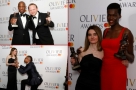 We LOVE these official Olivier Awards press room photos of #StageFaves winners