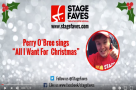 WATCH: Perry O'Bree sings 'All I Want for Christmas'... #StageFaves style