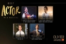 Get Social: The #OlivierAwards Best Actor in a Musical Nominees at the Celebration Lunch 