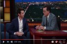 Watch: Andy, you're a star! Olivier Winner & Tony Award nominee Andy Karl visits The Late Show