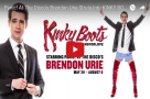 Across the pond: WATCH Brendon Urie get ready for his Broadway debut in KINKY BOOTS
