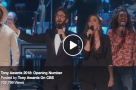 WATCH: Josh Groban & Sara Bareilles open 2018 Tony Awards with a dedication those who lose!