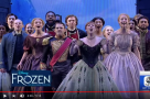 WATCH: #AcrossThePond - The cast of Frozen perform "For The First Time In Forever" 
