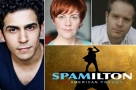 In the room where the parody is: Liam Tamne, Sophie Louise-Dann & Damian Humbley star in Spamilton