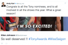 Get Social: Reactions to the 2017 Tony Award Nominations in 14 #TopTweets