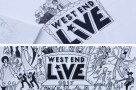 Our gif of awe for DramaticInking's #WestEndLive masterpiece
