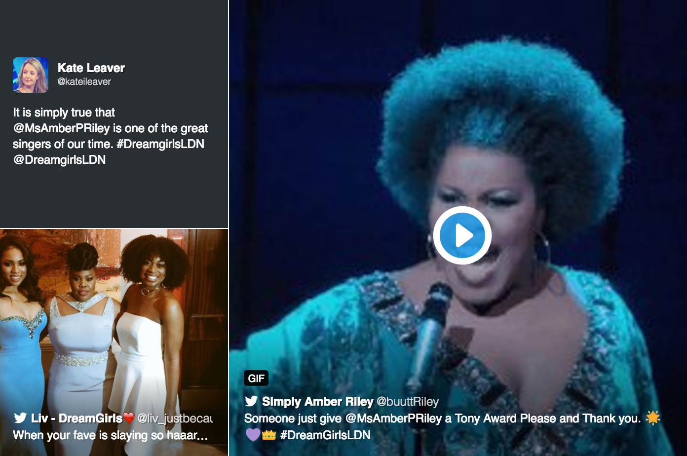 getsocial-our-fave-tweets-from-dreamgirls-west-end-premiere