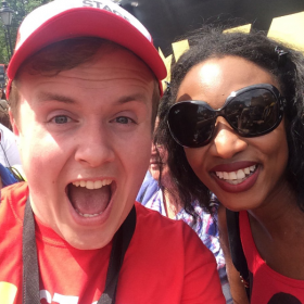 Beverley Knight with Perry O'Bree at West End Live 2016