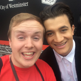 Dean John-Wilson with Perry O'Bree at West End Live 2016