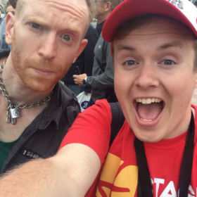 Newton Faulkner with Perry O'Bree at 2016 West End Live