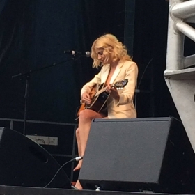 Pixie Lott performing Moon River from Breakfast at Tiffanies live at West End Live 2016