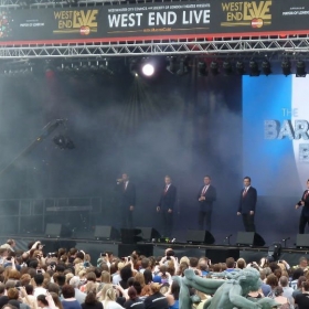 Barricade Boys performing live at West End Live 2016