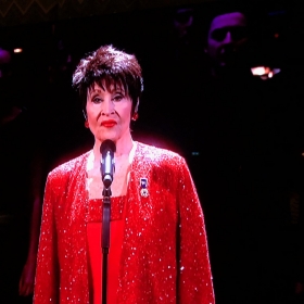 Chita Rivera performs Somewhere from West Side Story at Olivier Awards