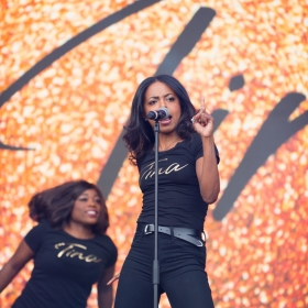 Adrienne Warren from Tina Turner the Musical at West End Live 2018