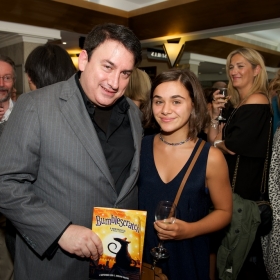 StageFaves competition Runner Up Isabella Pappas with Robert J Sherman © Peter Jones 2016