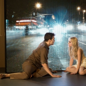 Michael C Hall and Sophia Anne Caruso in NY production of Lazarus. © Jan Versweyveld