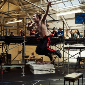 Andrew Polec in Bat Out of Hell rehearsals. © Specular