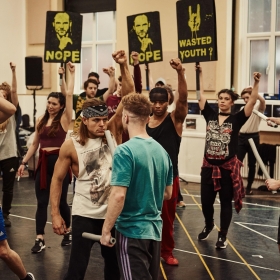 Bat Out of Hell rehearsals for West End, March 2018