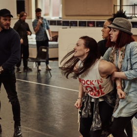 Bat Out of Hell rehearsals for West End, March 2018