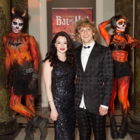 Christina Bennington & Andrew Polec at Bat Out Of Hell Opening Night Party credit Piers Allardyce (2)
