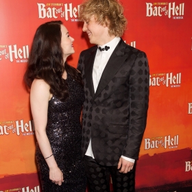 Christina Bennington & Andrew Polec at Bat Out Of Hell Opening Night Party credit Piers Allardyce (5)