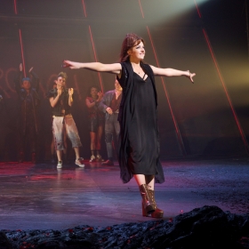 Sharon Sexton at Curtain Call of Bat  Out Of Hell credit Piers Allardyce