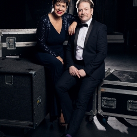 Denise Welch & Rufus Hound for The Wind in the Willows at the London Palladium. © Darren Bell
