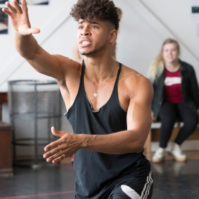 Jacob Maynard in On the Town rehearsals. © Johan Persson