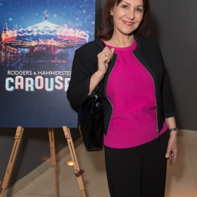 Arlene Phillips on opening night of Carousel. © Craig Sugden