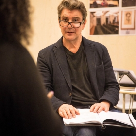 Alexander Hanson in Rehearsals for Committee.