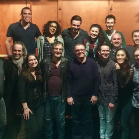 Nathan Lane meets the cast and creatives of The Frogs, 15 March 2017
