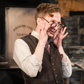 Murder for Two at the Watermill Theatre, 2018