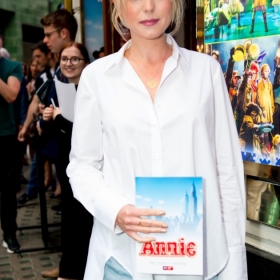 Helen George at Annie opening night, 5 June 2017. © Craig Sugden