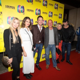 Gary Lucy & the cast of Hollyoaks