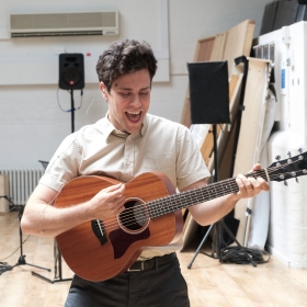 Charlie Fink in Rehearsal for Cover My Tracks