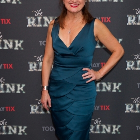 Caroline O'Connor at the press night for The Rink © Piers Allardyce