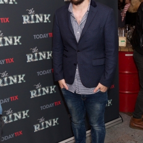 Director Adam Lenson at the press night for The Rink © Piers Allardyce