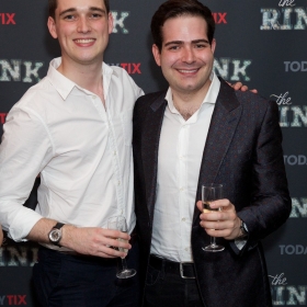 Producers Jack Maple & Brian Zeilinger at the press night for The Rink © Piers Allardyce