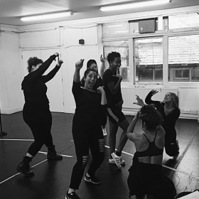 Six The Musical in rehearsals, 2017