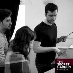 The Secret Garden in rehearsals