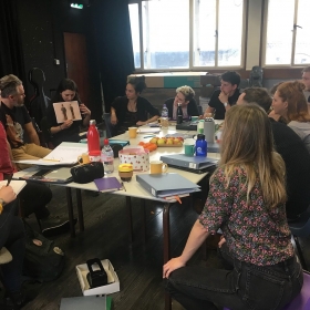 The Curious Case of Benjamin Button in rehearsal, May 2019