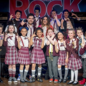Mel C visits School of Rock 16 March 2017
