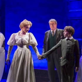 Gemma Sutton, Michael Crawford and William Thompson in The Go-Between. © Johan Persson