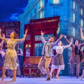 The cast of An American in Paris at London's Dominion Theatre. © Johan Persson