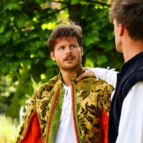 George Turner as Mercutio in Romeo & Juliet Uk Tour