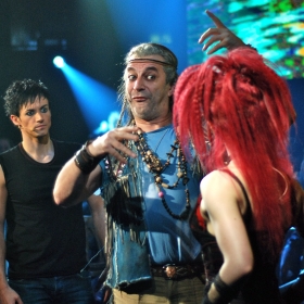 As Galileo in the Belgian cast of We Will Rock You