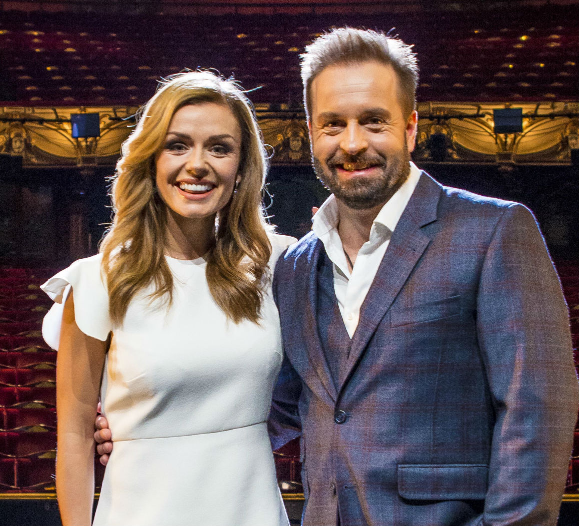 Katherine Jenkins and Alfie Boe